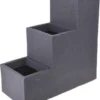 4gardenz Stone Trapsgewijs Plantenbak Voor Buiten 27x60x60 Cm - Grijs