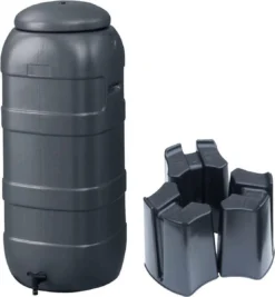 Regenton Rainsaver Antraciet 100 Liter + Voet