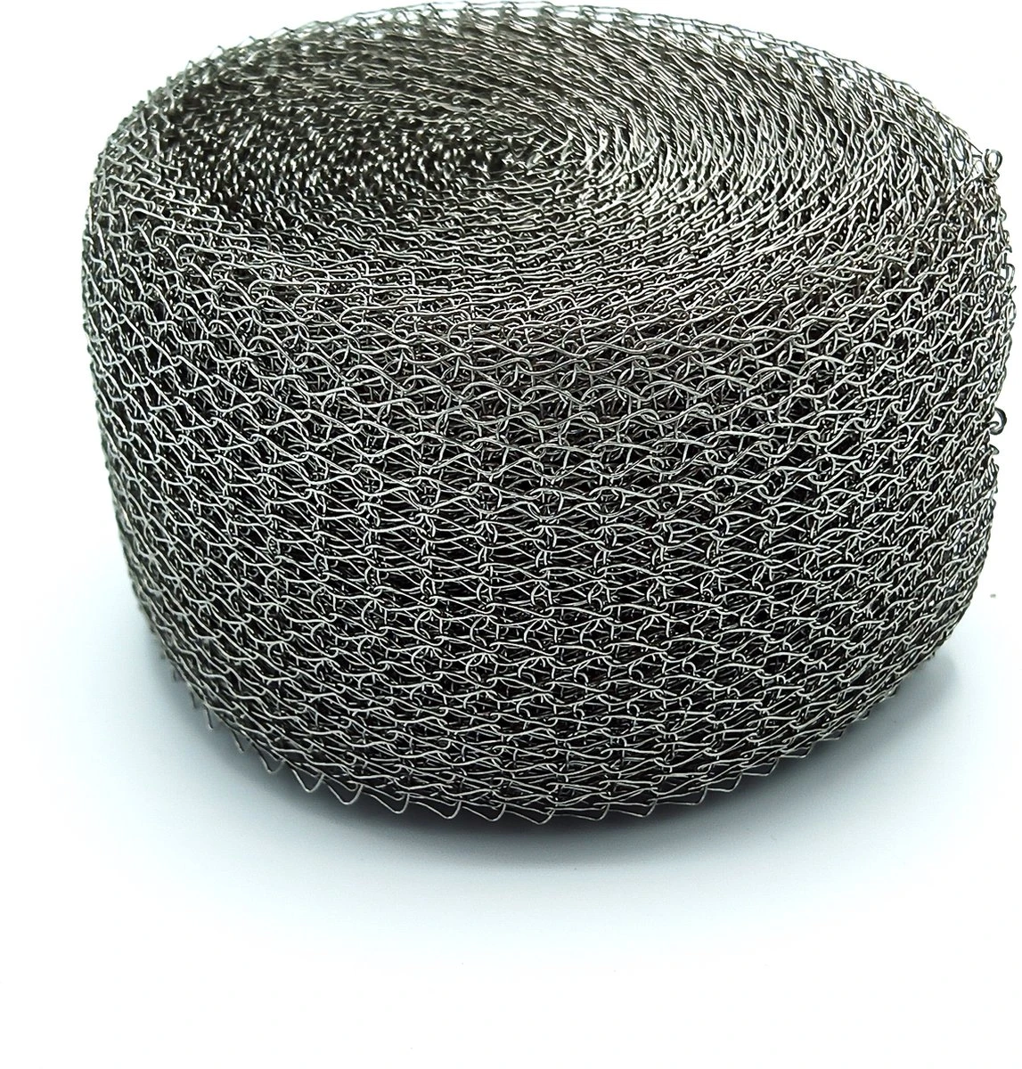 RVS Wering Gaas (5cm Breed X 5m Lang) Werkt Tegen Muizen, Ratten En Ander Ongedierte - Muizengaas - Ongediertewering - Muizen Weren - Ratten Weren - Afbeelding 2