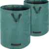 Gardebruk Tuinafvalzak - 2 Stuks 280L – 77x67cm/Opvouwbaar - Groen