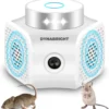 Dynabright Verjager® Muizenverjager - Ultrasone Verjager - Ultrasonische Ongedierte Verjager - 360 Graden & 4 Modi - Insecten Bestrijden - Pest Repeller - Oplaadbaar - PRO Versie