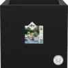 Elho Vivo Next Vierkant 40 - Plantenbak Voor Binnen & Buiten - Ø 39.0 X H 37.9 Cm - Zwart/Living Black