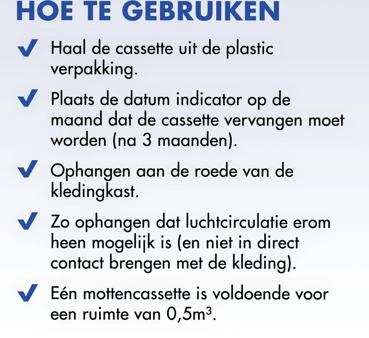 Roxasect - Anti Mottencassette - 6 Maanden Motvrij - 2 Stuks - Afbeelding 5