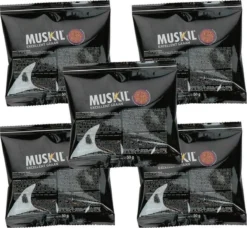 Muskil Muizengif Korrels Voor Binnen En Buiten - 5 Zakjes Muizenvergif Met Snelle Werking