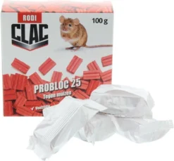 Muizengif CLAC PROBLOC-25 TEGEN MUIZEN 4X25G (beste Keus)