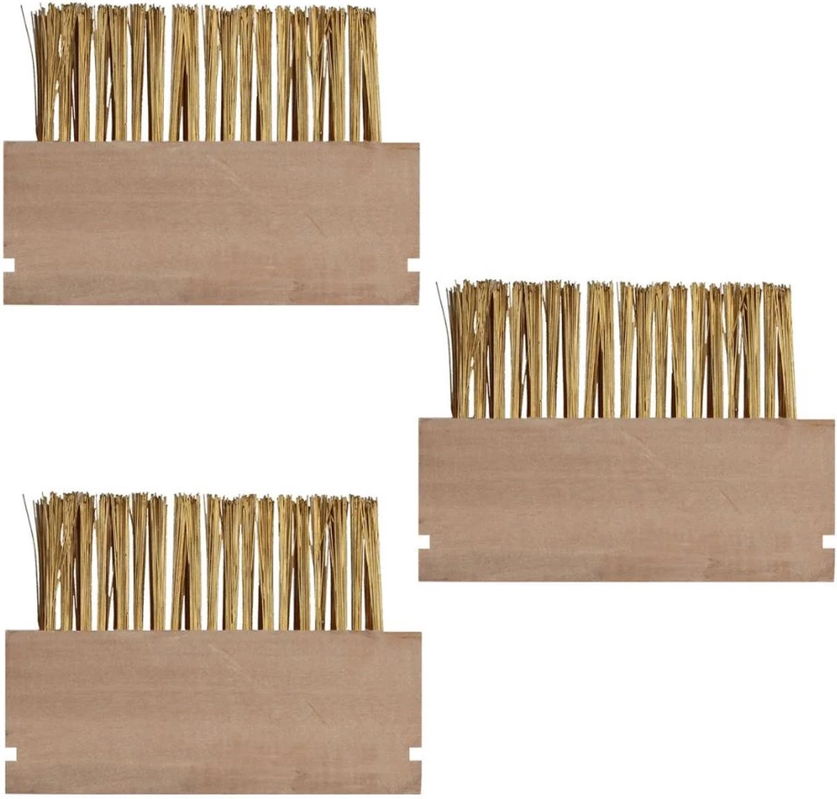 Talen Tools - Onkruidborstel - Voegenborstel - Onkruidverwijderaar - 3 Stuks - Hoogwaardige Kwaliteit