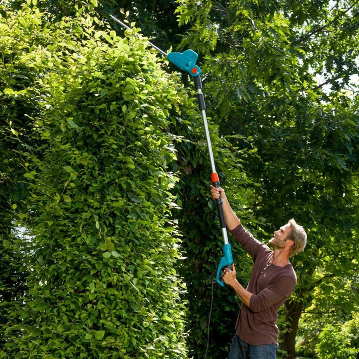 GARDENA - Telescopische THS 500/48 - Heggenschaar (gemotoriseerd) - 48 Cm Meslengte - 25 Mm Tandmes Opening - Afbeelding 3
