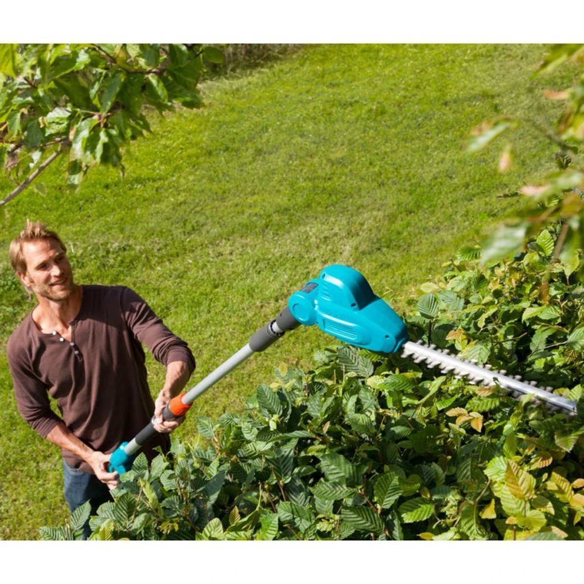 GARDENA - Telescopische THS 500/48 - Heggenschaar (gemotoriseerd) - 48 Cm Meslengte - 25 Mm Tandmes Opening - Afbeelding 4