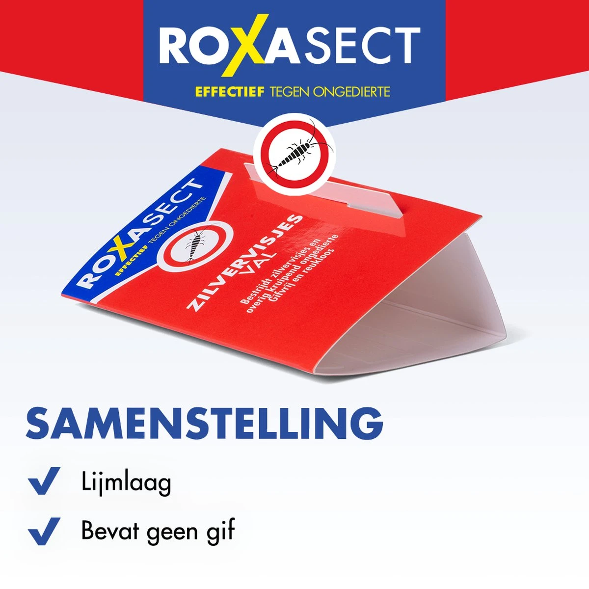 Roxasect Zilvervisjesval - Ongedierteval - Bestrijden Van Zilvervisjes, Papiervisjes En Ovenvisjes - 2 Stuks - Afbeelding 2