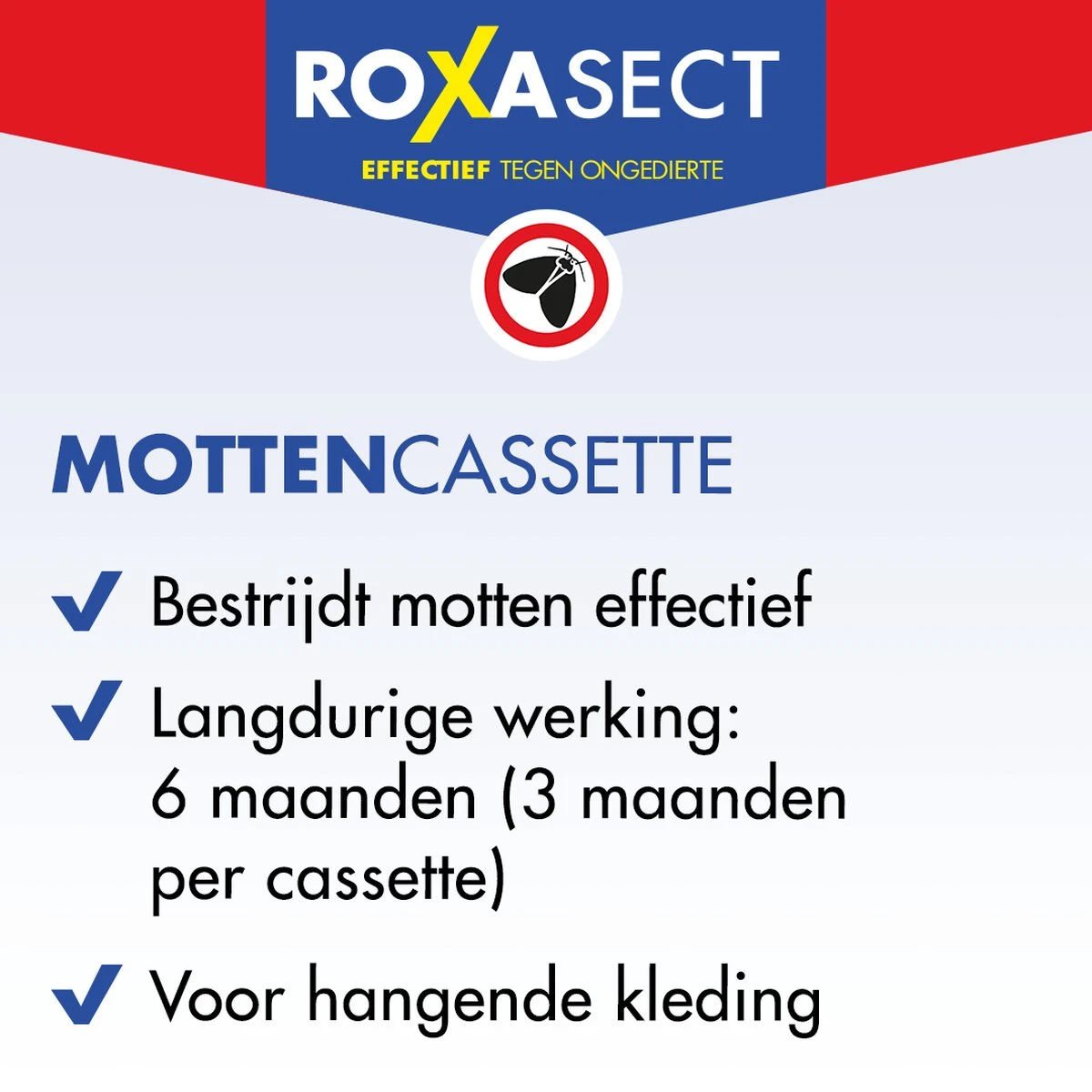 Roxasect - Anti Mottencassette - 6 Maanden Motvrij - 2 Stuks - Afbeelding 8