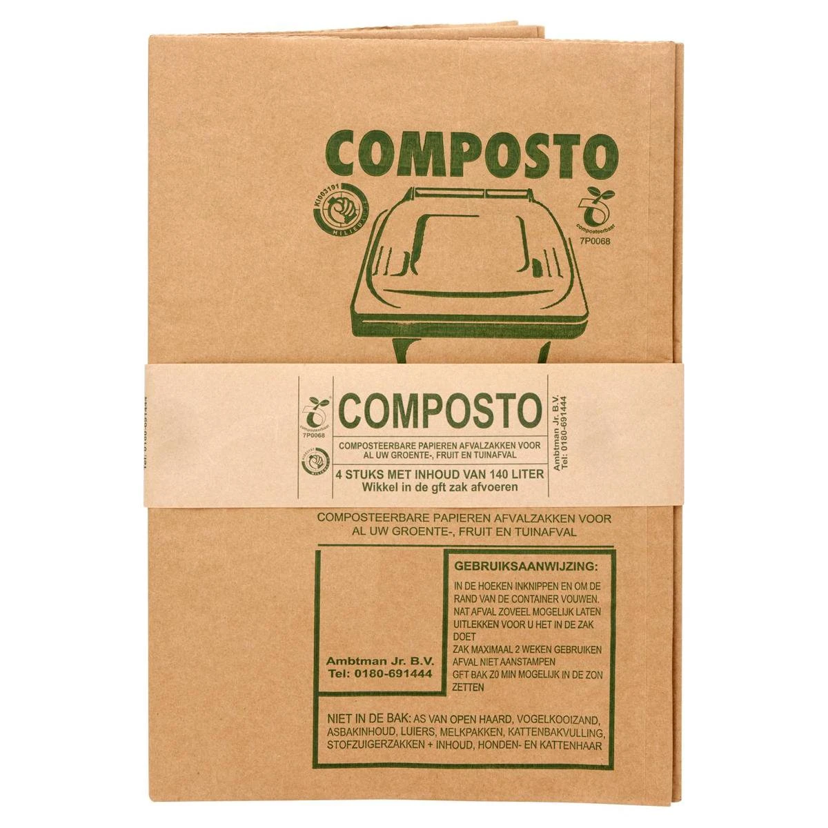 Composto GFT 140L Containerzak Set à 40 Stuks