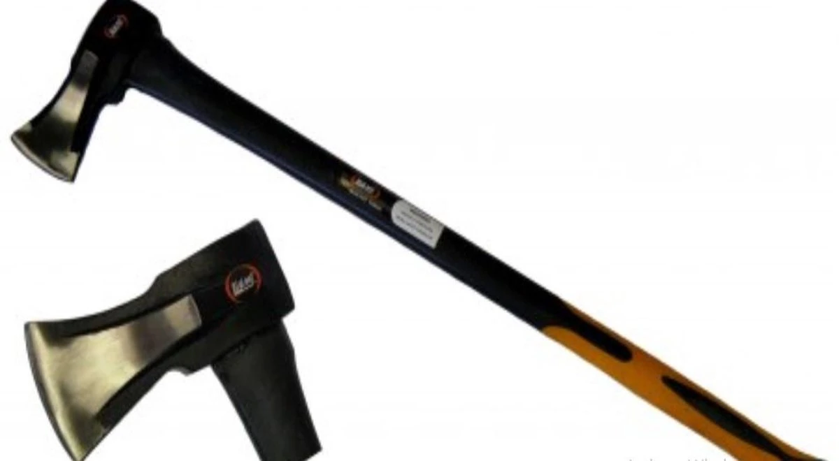 Merkloos Kloofbijl 3kg Hakbijl XL Steel Handbijl Kloofhamer - Afbeelding 3