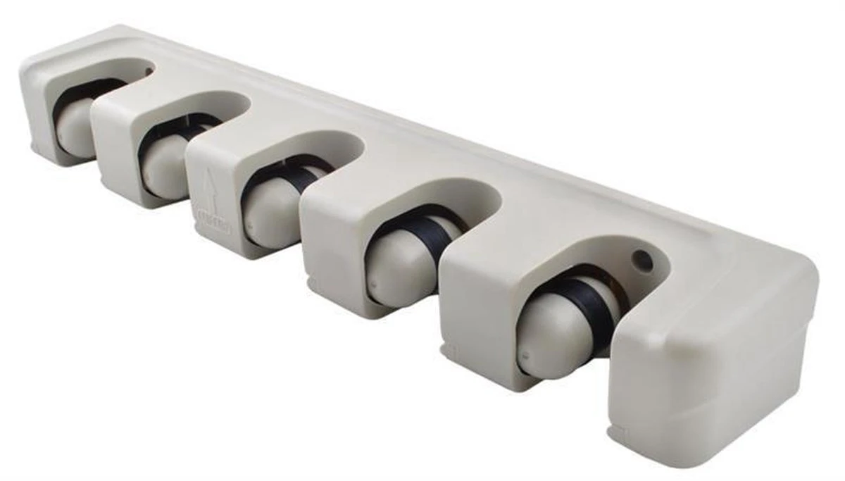 Merkloos Bezem & Tuingereedschap Ophangsysteem - Wandhouder Tuin Gereedschapshouder - Tuingereedschapshouder - Afbeelding 5