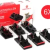 PROTEKX Muizenval - 6 Stuks - Voor Binnen En Buiten - Extra Sterk - Niet Giftig - Hygiënisch - Hoge Vangkans - Ongedierte Verjager