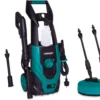 VONROC Hogedrukreiniger V14-2 - 1400W – 110 Bar – 390 L/h – Incl. 5m Slang, Reinigingsmiddelen Flesje, Terrasreiniger En Meer