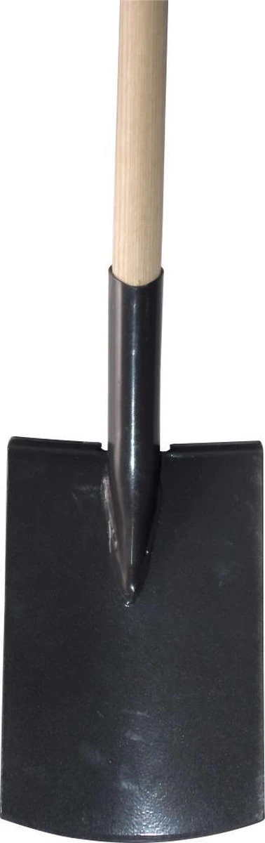 Hendrik Jan - Spade - Gelakt - Met Opstap - Steel 85 Cm - Essenhout - Afbeelding 2