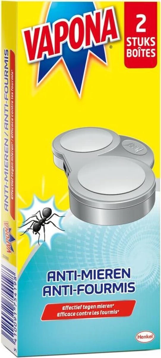 Vapona Dubbele Mierenlokdoos - Mieren Bestrijden - 2 Stuks - Afbeelding 4
