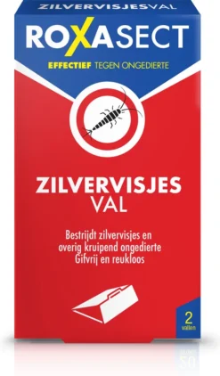 Roxasect Zilvervisjesval - Ongedierteval- 1 Stuks