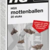 HGX Mottenballen - 130 Gr - Effectieve Bestrijdingsmiddel - Langdurige Bescherming