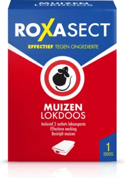 Roxasect Muizenlokdoos - Ongedierteval - 1 Stuks