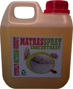 Huisstofmijt Spray Concentraat - Natuurlijk - Milieuvriendelijk - Matras Spray - Huisstofmijt Bestrijder - Schurft Bestrijder - Huistofmijt Allergie - Schurft Spray Voor Matras